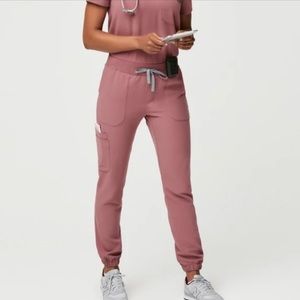 FIGS Taldora Skinny Jogger Scrub Pant in Mauve (Tall XL) NWOT